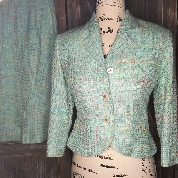 Henry-Lee Dresses & Skirts - Henry-Lee Petites-Gorgeous Tweed Blazer/Skirt Set